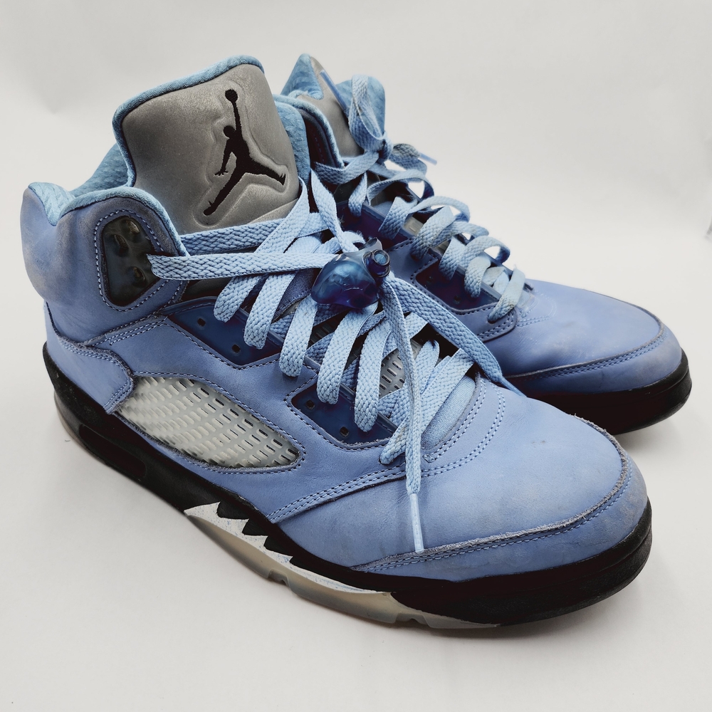 Size 9.5 - Jordan 5 Retro SE Mid UNC Blue Black White Metallic DV1310-401